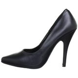 Black Matte 13 cm SEDUCE-420 pointed toe pumps high heels