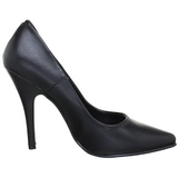 Black Matte 13 cm SEDUCE-420 pointed toe pumps high heels