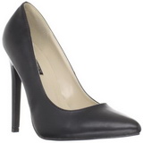 Black Matte 13 cm SEXY-20 pointed toe stiletto pumps