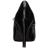 Black Patent 10 cm DREAM-428 big size pumps shoes