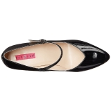 Black Patent 10 cm DREAM-428 big size pumps shoes