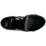 Black Patent 10 cm DREAM-438 big size ankle boots womens
