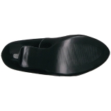 Black Patent 13,5 cm CHLOE-02 big size pumps shoes