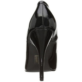 Black Shiny 13 cm SEDUCE-420 Pumps High Heels for Men