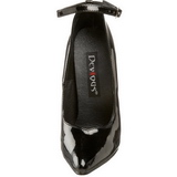 Black Shiny 15 cm SCREAM-12 Fetish Pumps Women Shoes