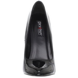 Black Shiny 16 cm DAGGER-01 Fetish Pumps Women Shoes
