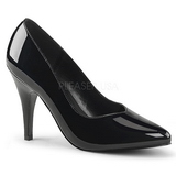 Black Varnished 10 cm DREAM-420 high heel pumps classic