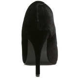 Black Velvet 13 cm SEDUCE-420 Pumps High Heels for Men