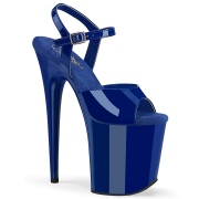 Blue platform 20 cm FLAMINGO-809 pleaser high heels shoes