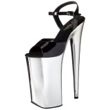 Chrome 25,5 cm BEYOND-009 pleaser heels - extreme plateau high heels