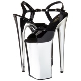 Chrome 25,5 cm BEYOND-009 pleaser heels - extreme plateau high heels
