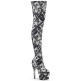 Dollar-Scheine 20 cm ADORE-3000DP exotic poledance overkneestiefel