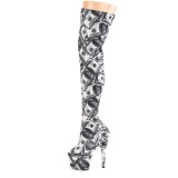 Dollar-Scheine 20 cm ADORE-3000DP exotic poledance overkneestiefel