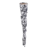 Dollar-Scheine 20 cm FLAMINGO-3000DP exotic poledance overkneestiefel