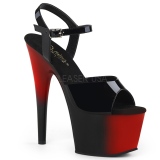 Dual Colored 18 cm ADORE-709BR Platform High Heels Shoes