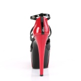 Dual Colored 18 cm ADORE-764 Platform High Heels Shoes