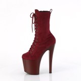 EENCHANT-1040-2 19 cm pleaser high heels ankle boots suede