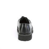 Echtes Leder RIOT-03 demonia stahlkappenschuhe - unisex punk schuhe