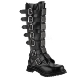 Echtes Leder RIOT-21MP demonia stahlkappen springerstiefel - unisex kampfstiefel