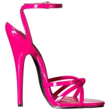 Fuchsia 15 cm DOMINA-108 fetisch high heels schuhe