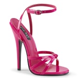 Fuchsia 15 cm DOMINA-108 fetish high heeled shoes