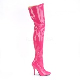 Fuchsia Lack 13 cm SEDUCE-3000 overknee high heels stiefel