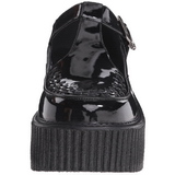 Glnzend CREEPER-214 Plateau Creepers Schuhe Damen