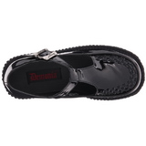 Glnzend CREEPER-214 Plateau Creepers Schuhe Damen