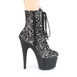 Glitter 18 cm ADORE-1020SPLAT exotic pole dance stiefeletten