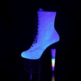 Glitter 18 cm UNICORN-1020G pole dance stiefeletten