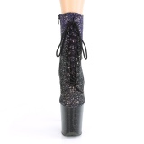 Glitter 20 cm FLAMINGO-1020OMBG exotic pole dance stiefeletten