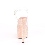 Glitter plateau 18 cm ADORE-708LG-4 exotic pole dance sandaletten