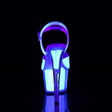 Glitter plateau 18 cm ADORE-710UVG exotic pole dance sandaletten