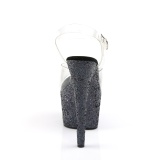 Glitter platform 18 cm ADORE-708LG exotic pole dance high heel sandals