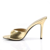 Gold 10 cm CLASSIQUE-01 damen pantoletten schuhe