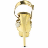 Gold Glitter 16,5 cm Pleaser ECLIPSE-619G High Heels Stilettos