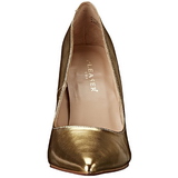 Gold Matt 10 cm CLASSIQUE-20 spitze pumps mit stiletto absatz