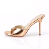 Gold Rose 10 cm CLASSIQUE-01 damen pantoletten schuhe