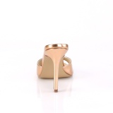 Gold Rose 10 cm CLASSIQUE-01 damen pantoletten schuhe