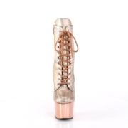 Gold chrome 18 cm ADORE-1020HM exotic pole dance stiefeletten