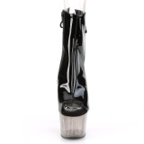 Grau transparent 18 cm ADORE-1018T exotic pole dance stiefeletten