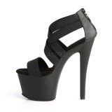 Gummizug 18 cm SKY-369 High Heels Plateauschuhe