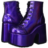 Hologramm 13 cm DEMONIA CAMEL-203 chunky gothic stiefeletten