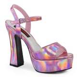 Hologramm 13 cm DOLLY-09 demoniacult high heels mit blockabsatz