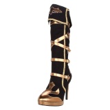 Kunstleder 11,5 cm ARENA-2012 cosplay damenstiefel high heels