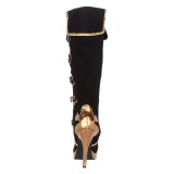 Kunstleder 11,5 cm ARENA-2012 cosplay damenstiefel high heels