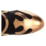 Kunstleder 11,5 cm ARENA-2012 cosplay damenstiefel high heels
