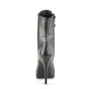 Kunstleder 13,5 cm INDULGE-1020 Schwarze high heels stiefeletten