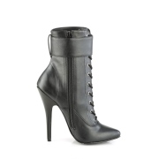 Kunstleder 15 cm DOMINA-1023 ankle boots stiletto high heels