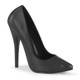 Kunstleder 15 cm DOMINA-420 hohe stiletto pumps spitz